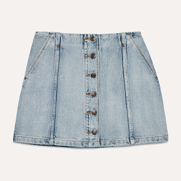 Aritzia Wilfred Free Denim Skirt - Picture 1 of 2